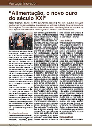 Alimentação, o novo ouro do século XXI (L'alimentation, le nouvel or du 21e siècle)